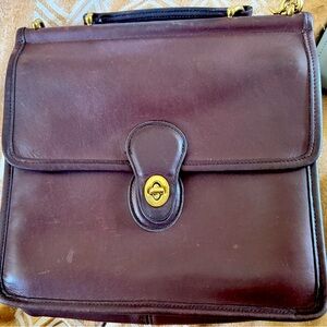 Vintage COACH Willis Brown Bag